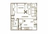 Studio 390 sf