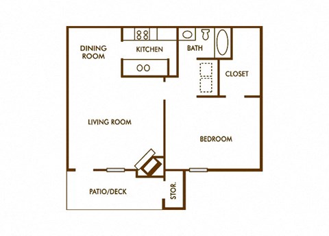 One Bedroom One Bathroom