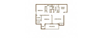 Two Bedroom One Bathroom