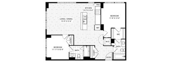 tan oak two bedroom two bathroom