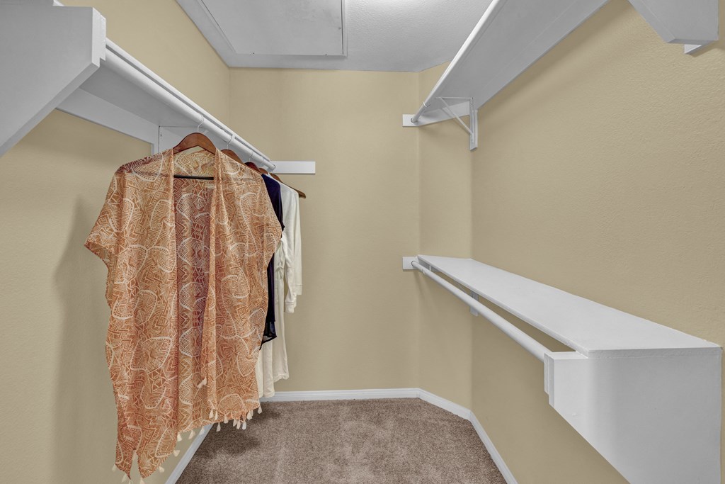 Walk-In Closet at Terra Vista in Otay Ranch, CA