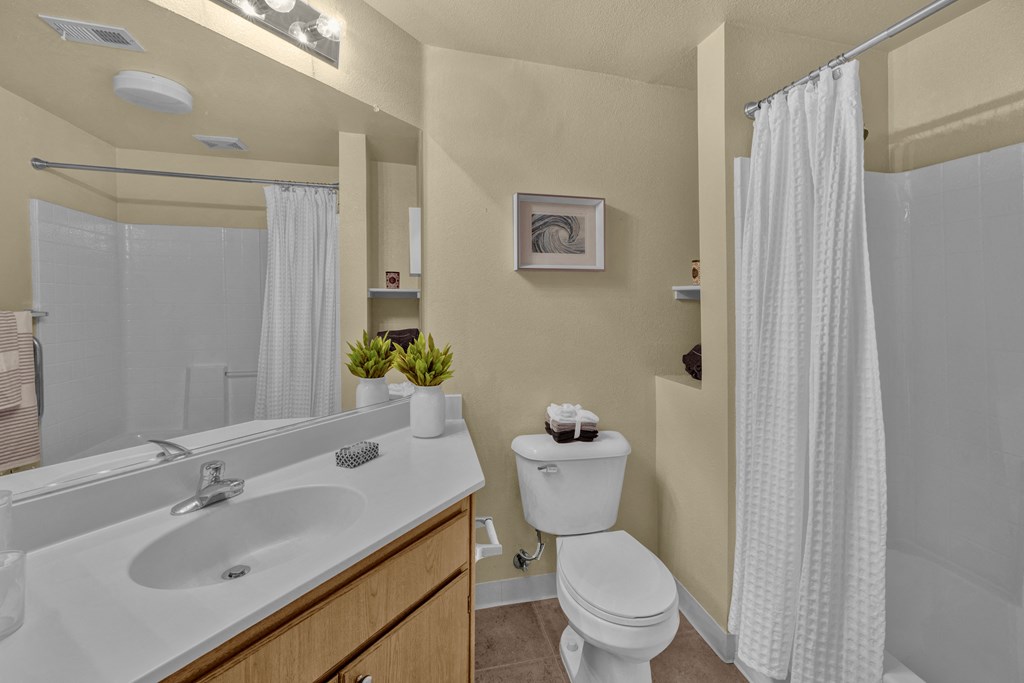 Bathroom at Terra Vista Apartments