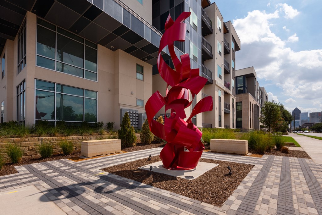 Exterior of leasing office