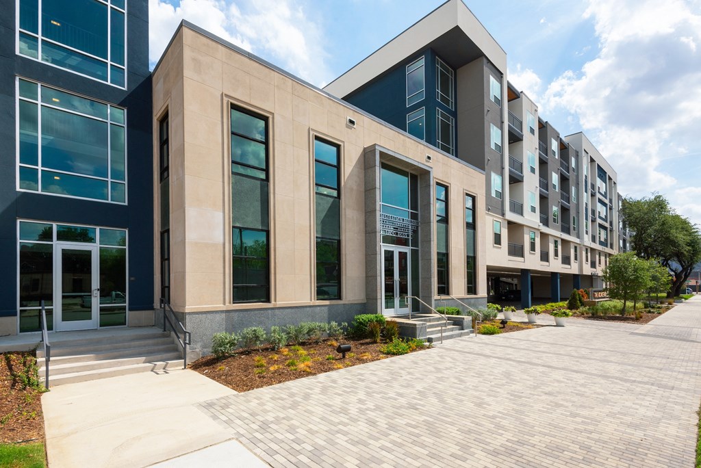 Exterior of leasing office