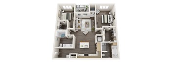 2 bedroom192 sq ft floor plan