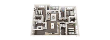 a556128 floor plan  1 bedroom  1190 square feet  the crossings