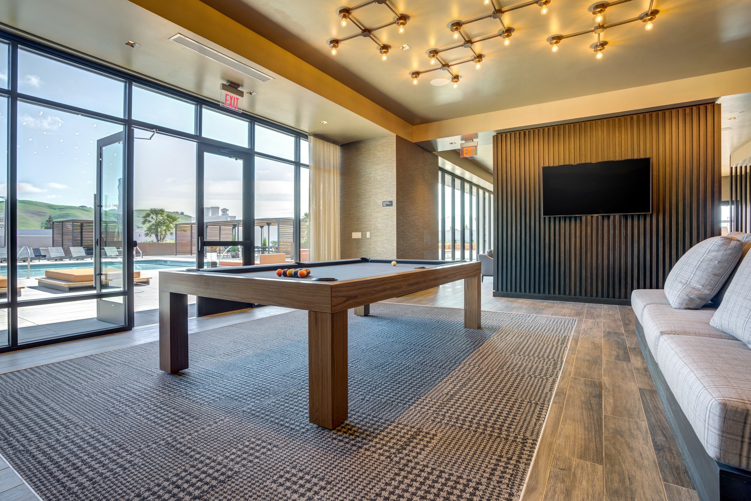 rooftop game room