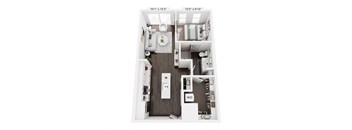 The Beverly by Alta, A2, 1 Bedroom 1 Bathroom - Atlanta