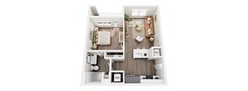 One bedroom one bathroom