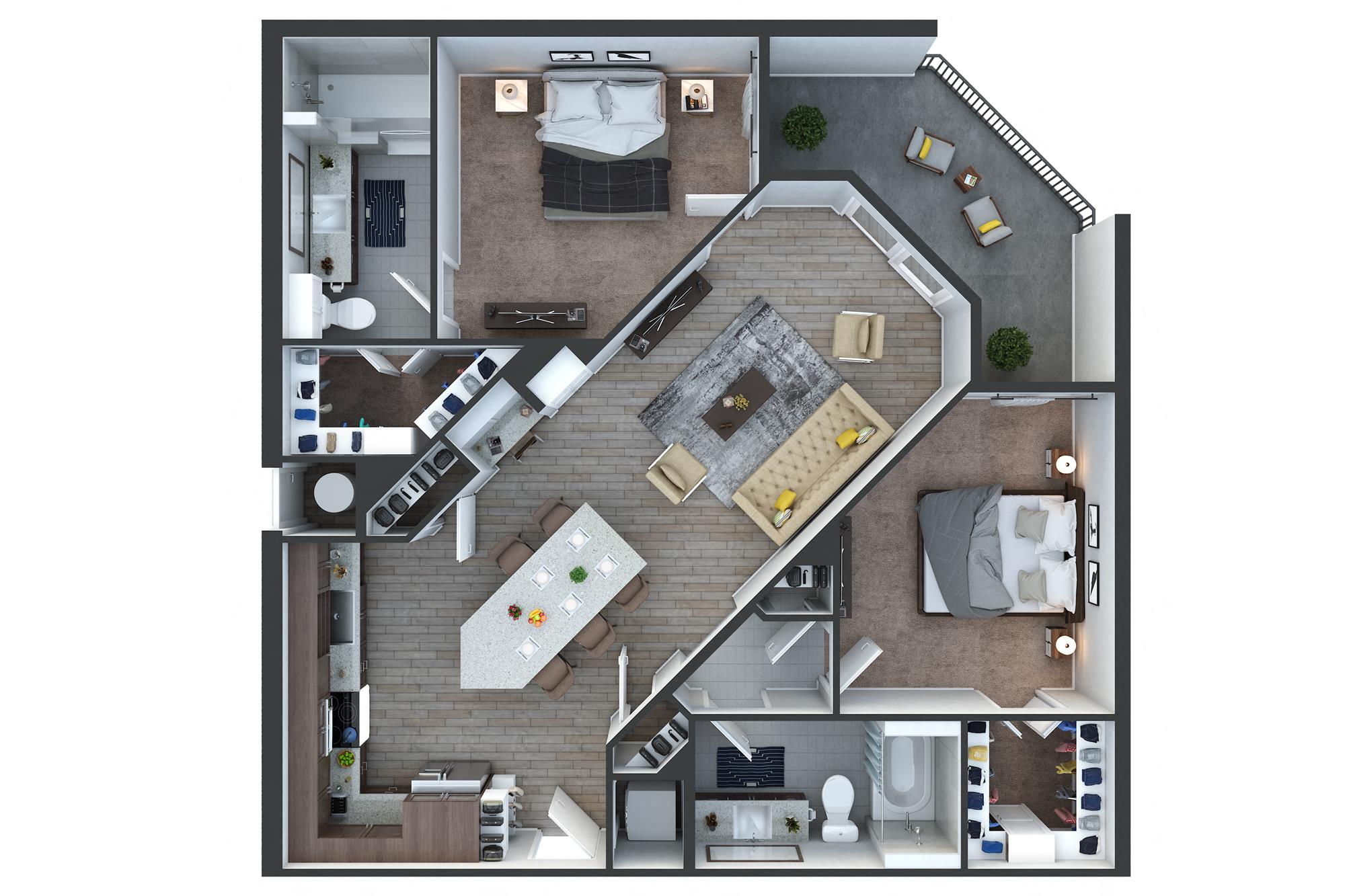 Two Bedroom