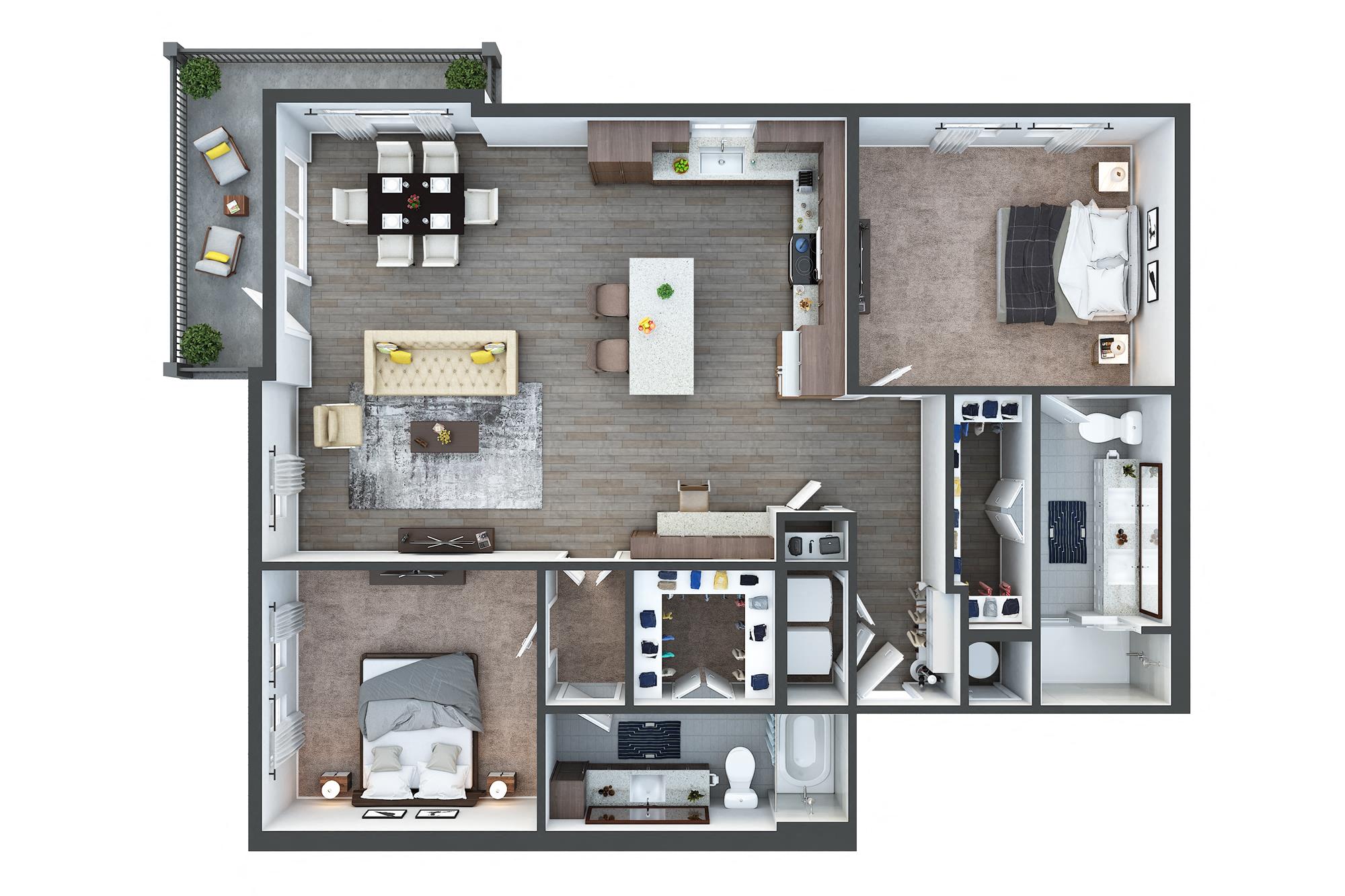 Two Bedroom