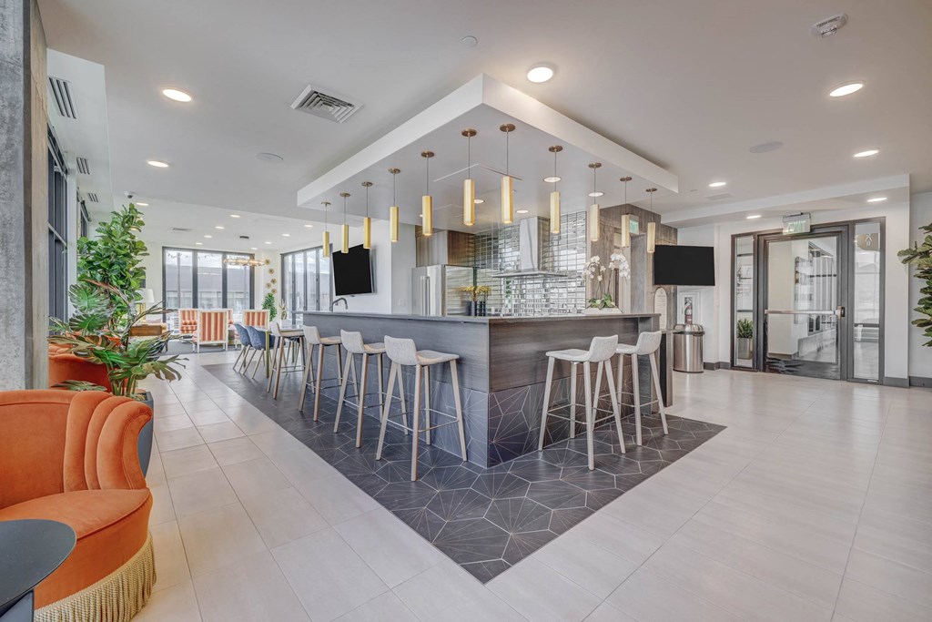 Clubhouse with kitchen