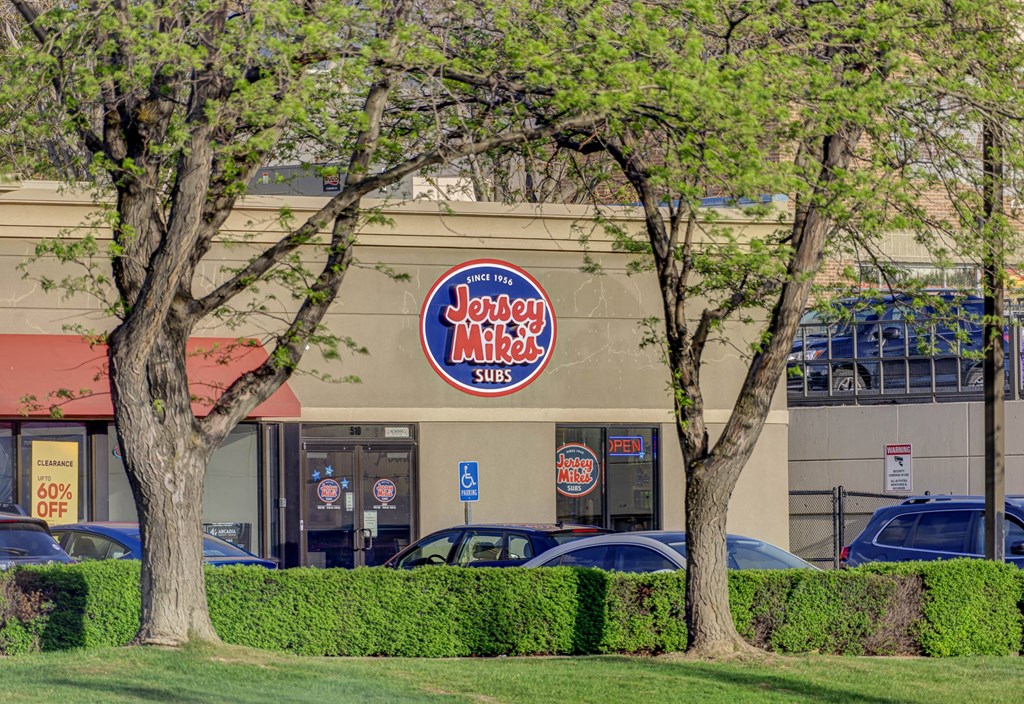 Jersey Mikes restaurant near our apartment home community
