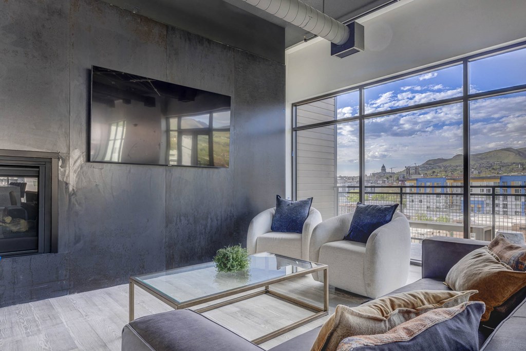 Clubroom lounge area