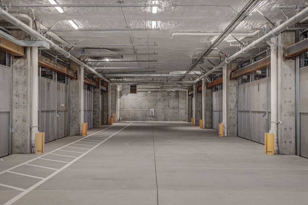 garage parking with mechanized lift system