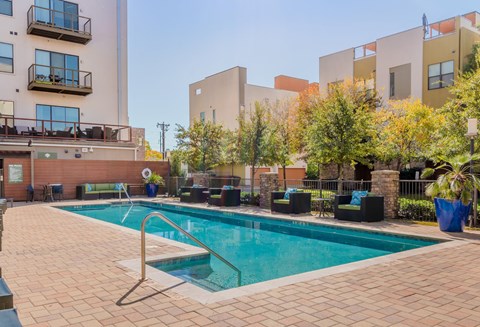 Pool at The Dylan, Dallas
