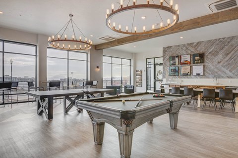 Pool Table at The Heights at Legend Hills, Clearfield, 84015