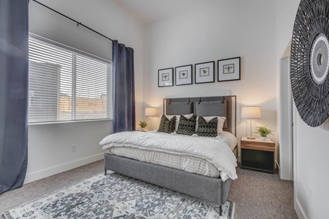 Bedroom with Window at The Heights at Legend Hills, Utah, 84015