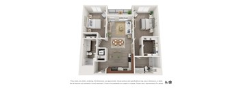 2Bedroom 2Bathroom Floor Plan at The Heights at Legend Hills, Clearfield, UT, 84015
