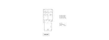the floor plan of the highline residences floor plans