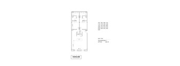 the floor plan of the highline customizable floor plans