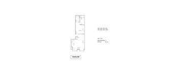 the floor plan of the highline condo unit plans