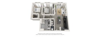 a 1 bedroom floor plan  sierra  2100 sq ft