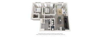 a 1 bedroom floor plan  sierra  2100 sq ft