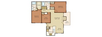 White Oak Floor Plan  at The Villages of Briar Forest, Houston, 77077