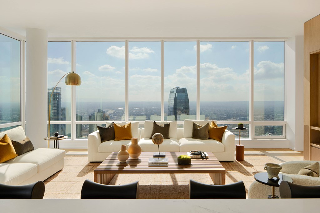 THEA Penthouse Living Room with View