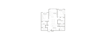 bedroom floor plan | the mansions on the park