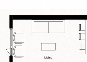 One bedroom One bathroom