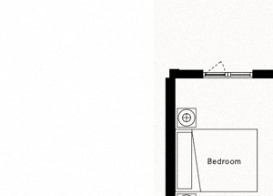 One bedroom One bathroom