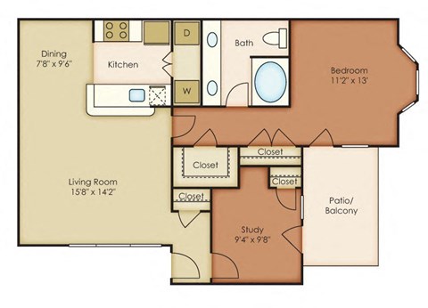 Travis Floor Plan  at The Villages of Briar Forest, Houston, TX, 77077