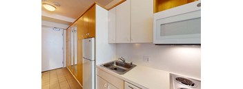 a kitchen or kitchenette at amphora resort luxury private apts