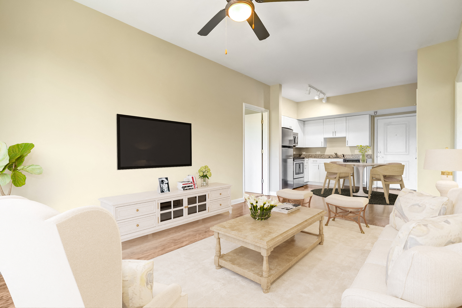 Two Bedroom Living Room