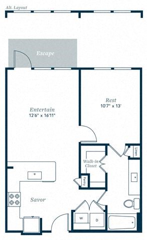 One bedroom one bathroom