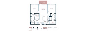 Two bedroom Two bathroom