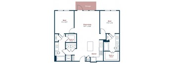 Two bedroom Two bathroom