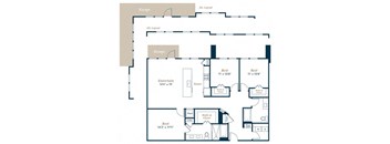 Three bedroom Two bathroom