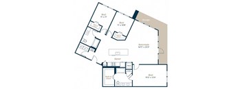 Three bedroom Two bathroom