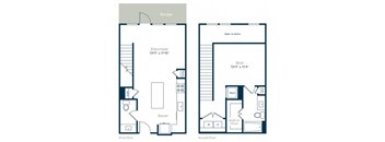 one bedroom one and a half bathroom