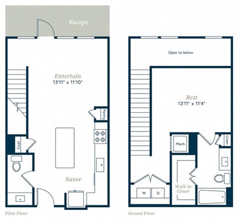 one bedroom one and a half bathroom