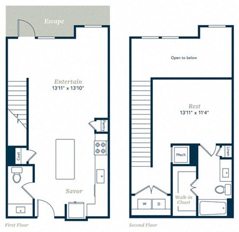 one bedroom one and a half bathroom