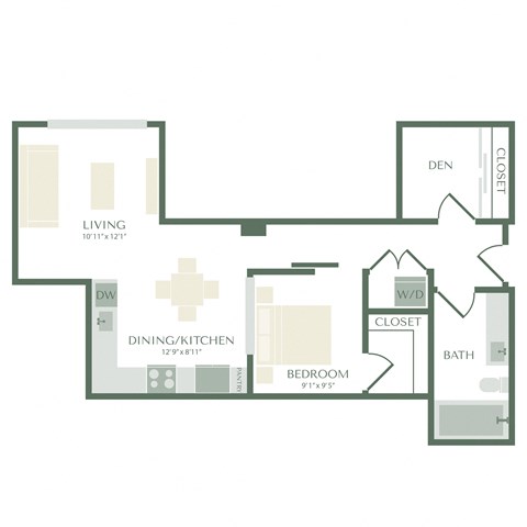 a floor plan of a house with different floor plans