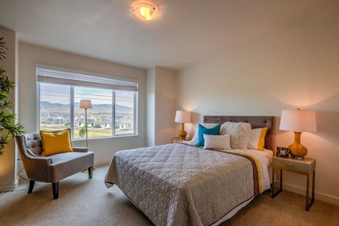 Model bedroom