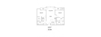 Madison Floor Plan at 644 City Station, Salt Lake City, UT, 84116