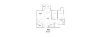 Merona Floor Plan at 644 City Station, Salt Lake City, UT