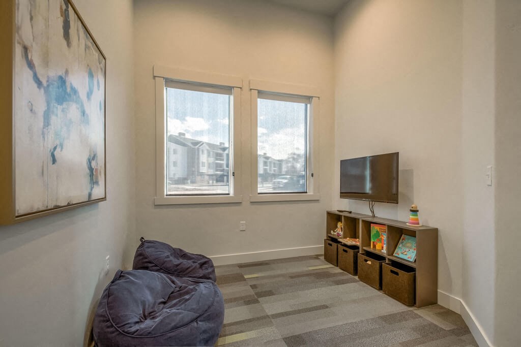 bean bag chicldren play area