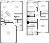 3 bed 2.5 bath 1485 sf
